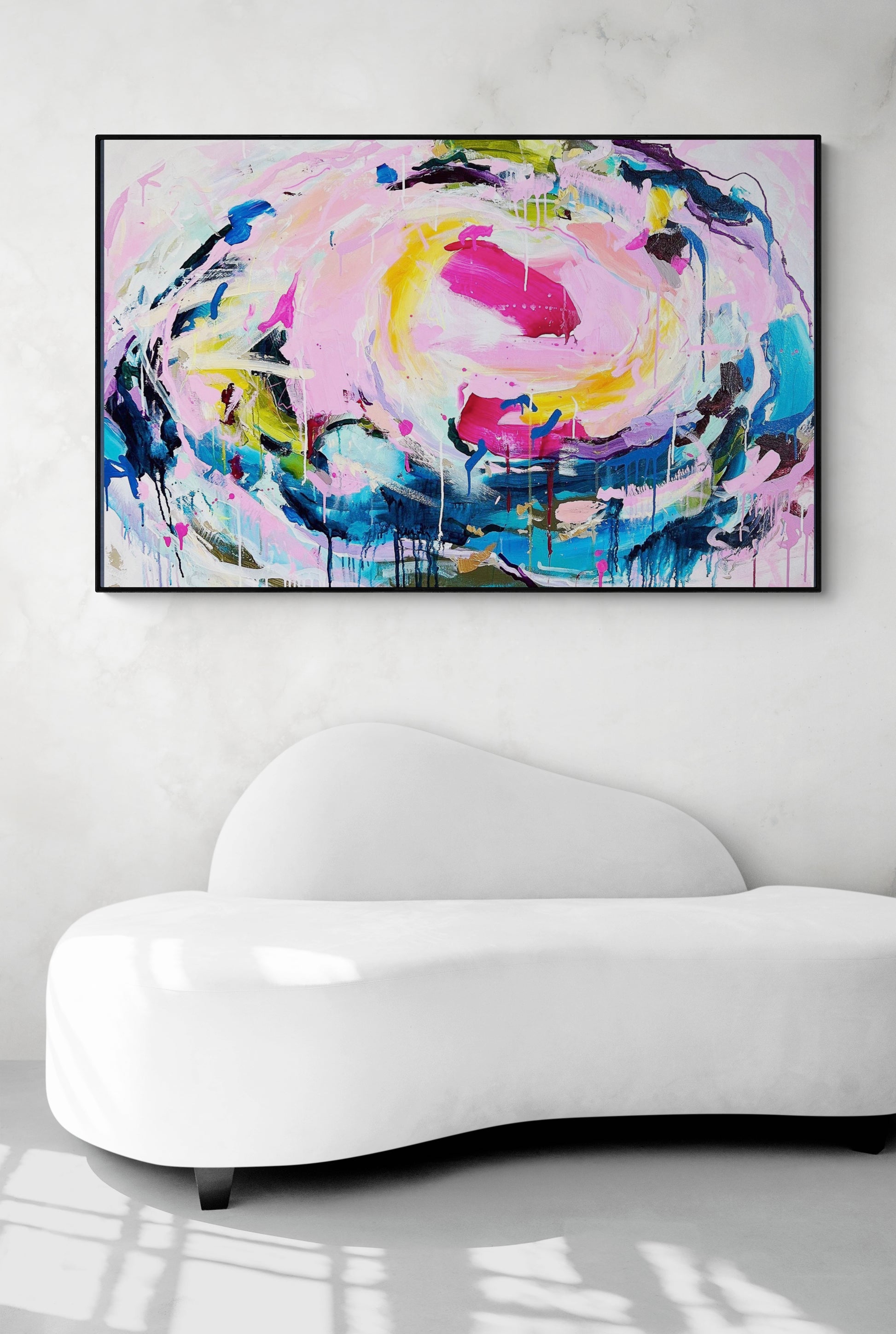 Art For White Modern Home | Chels Made