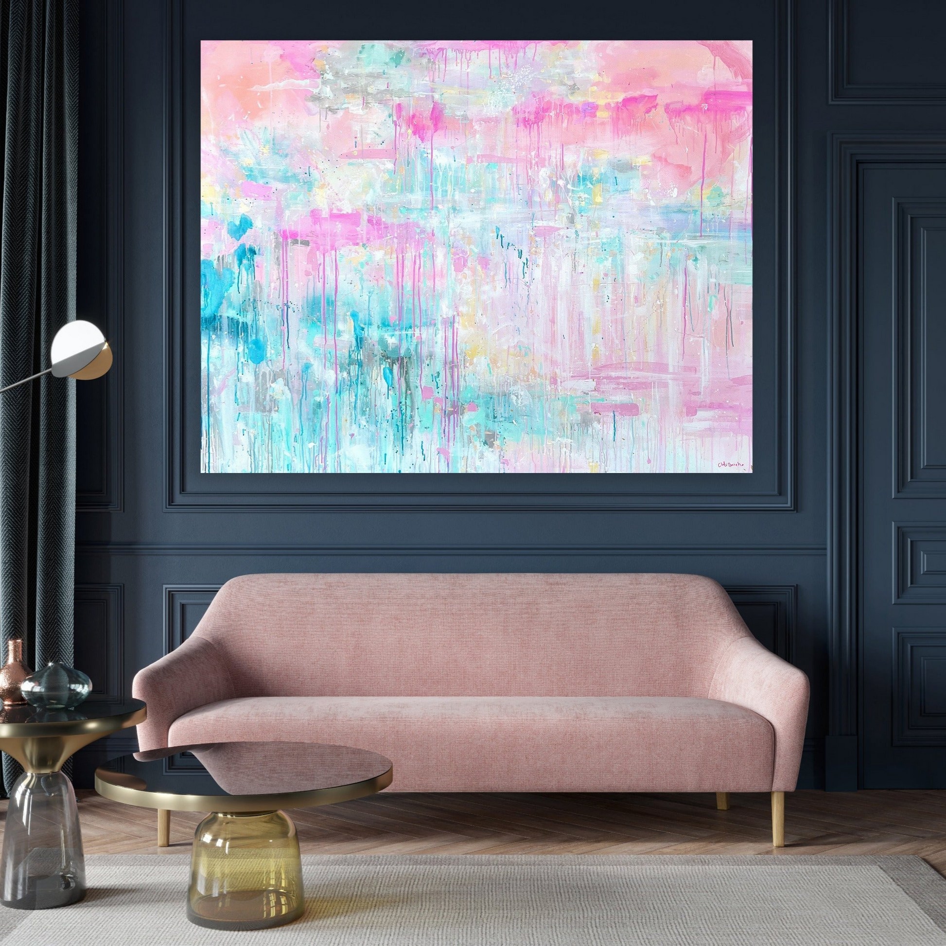 Front Room Large Painting | Chels Made