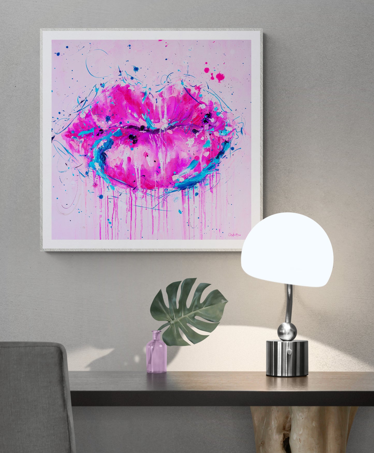 'Kiss Kiss' Print