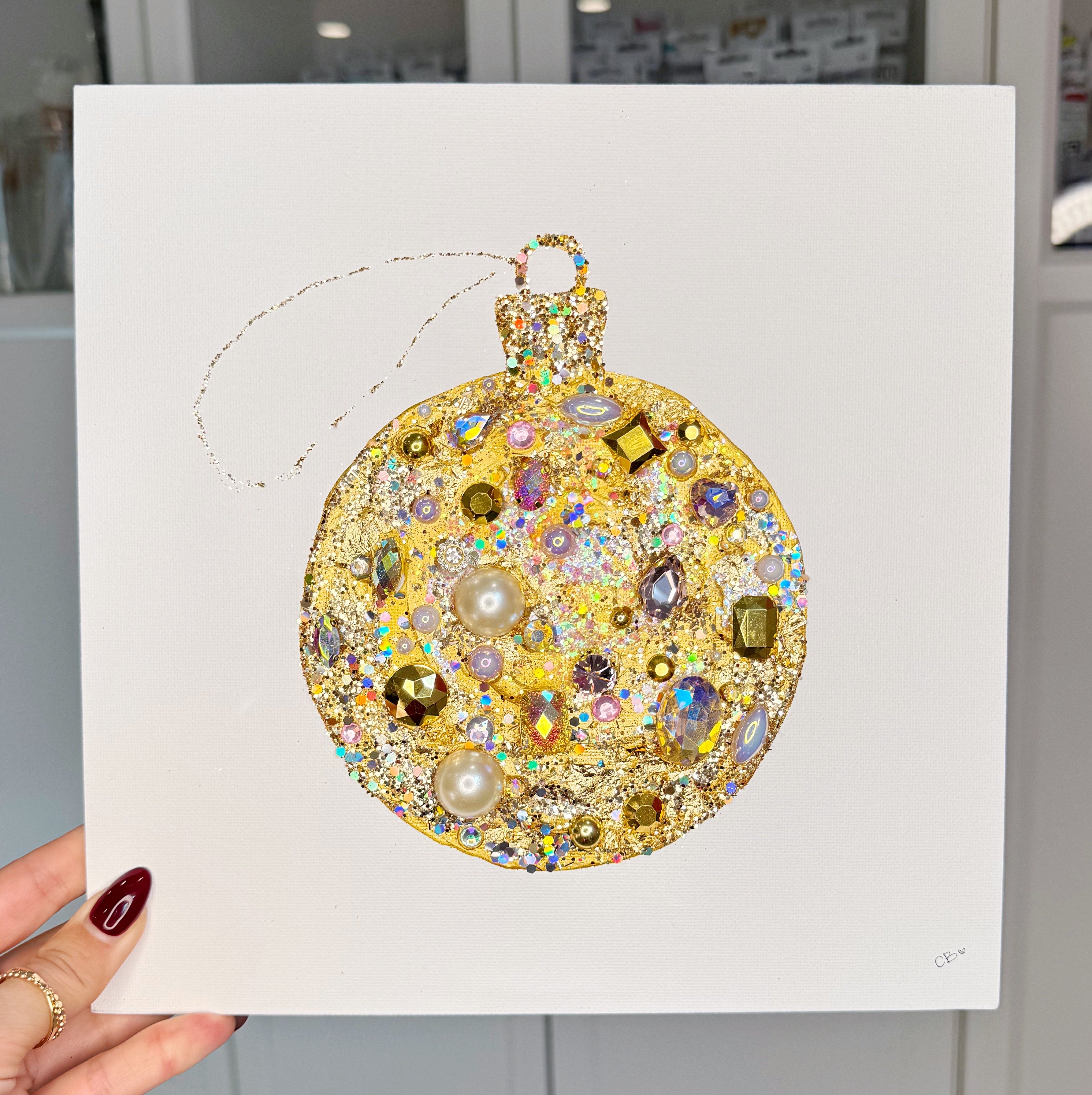 ORNAMENT #1 – Chels Made