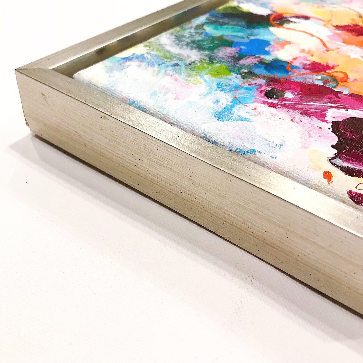 Silver Frame For Large Painting | Chels Made