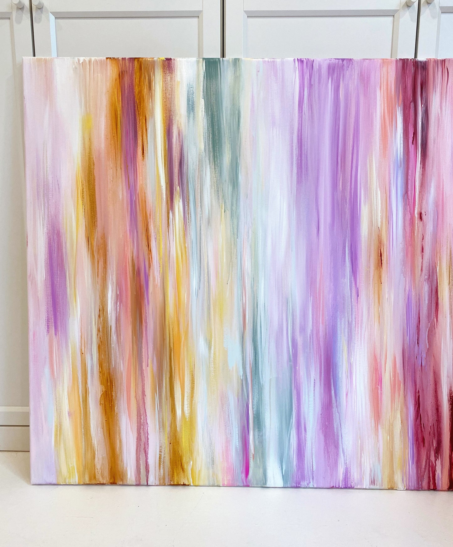 Rainbow Blend Large Painting | Chels Made