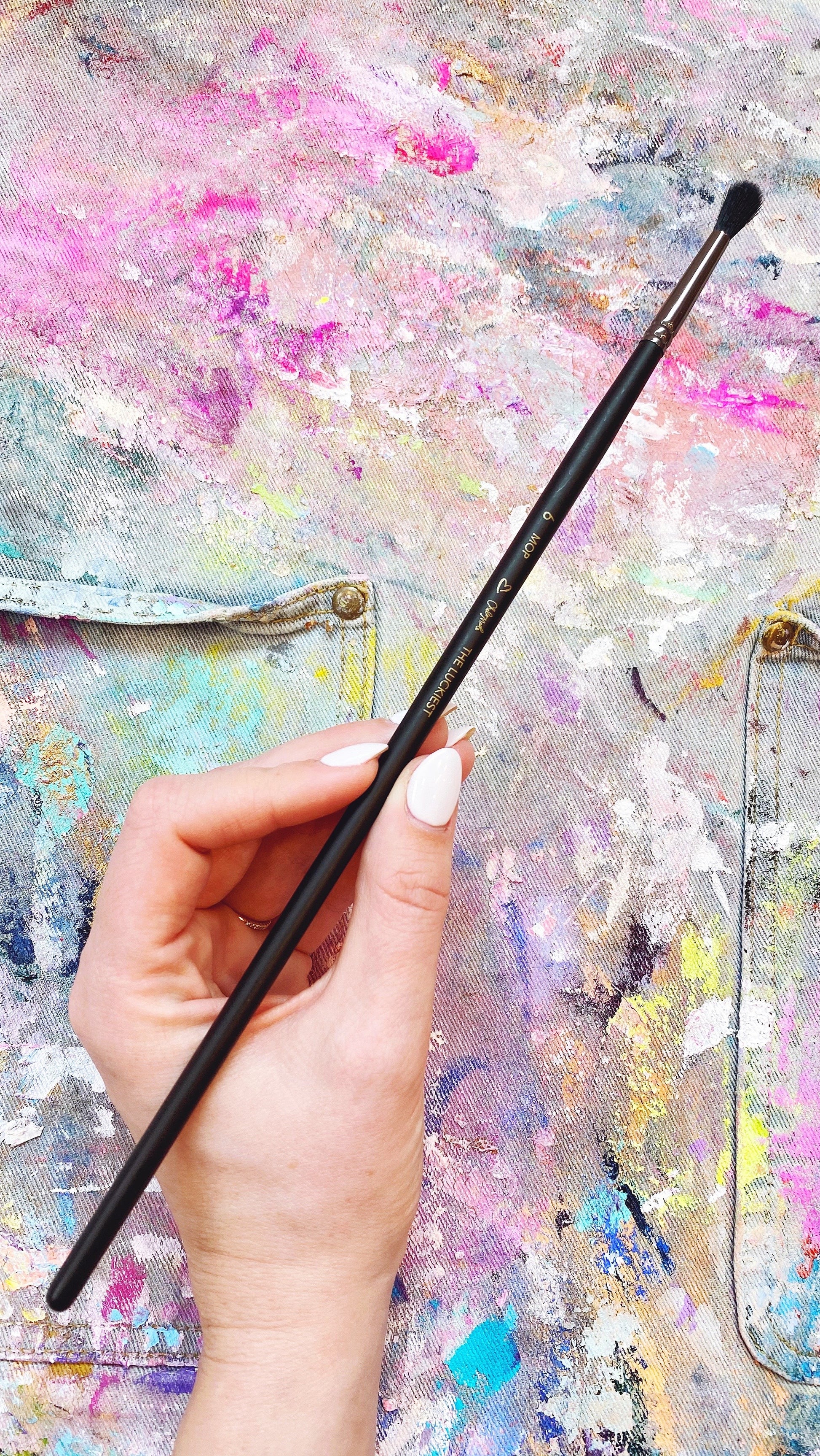 LIGHTWISH Watercolor Brushes, Paint Brushes, Mop Round Paintbrush for –  Lightwish