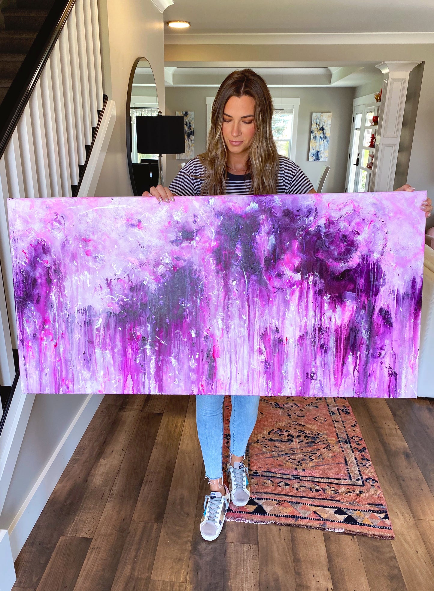 Purple Painting | Chels Made