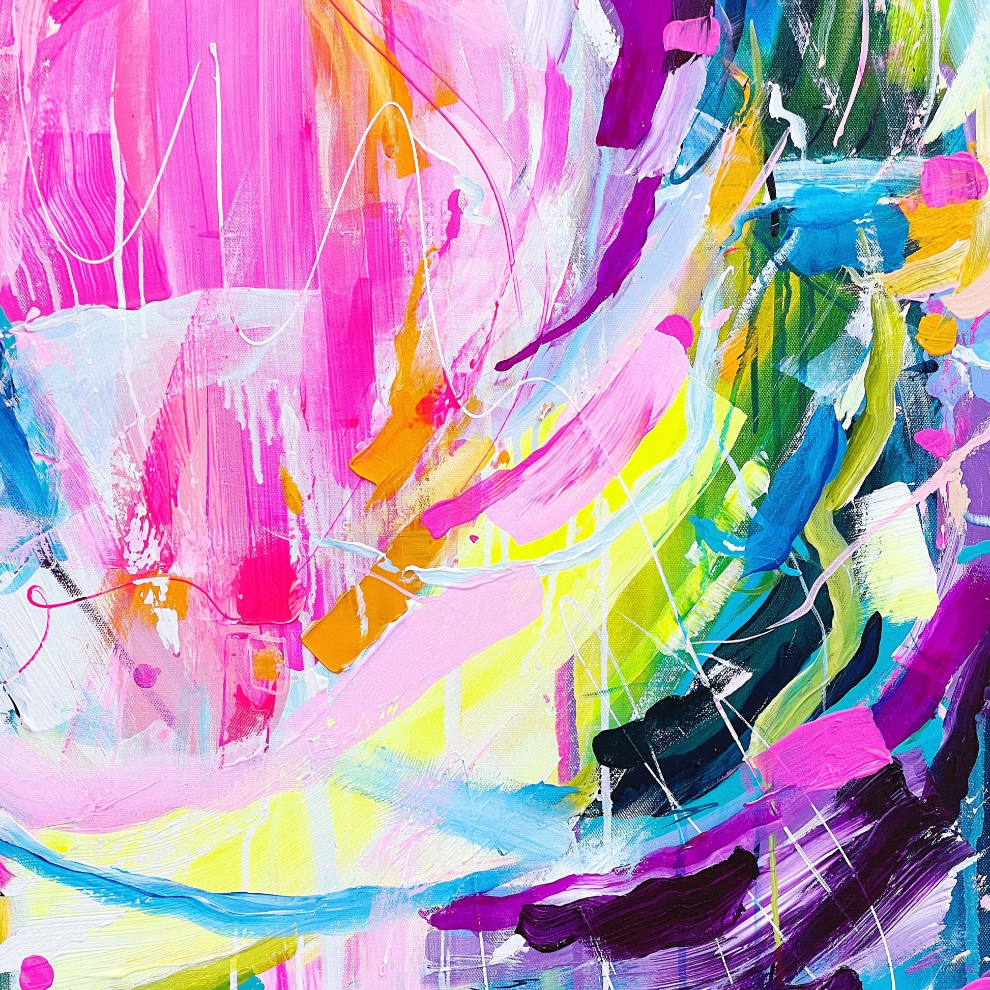 Colorful Strokes Of Paint | Chels Made