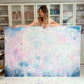 Pink And Blue Original Painting | Chels Made
