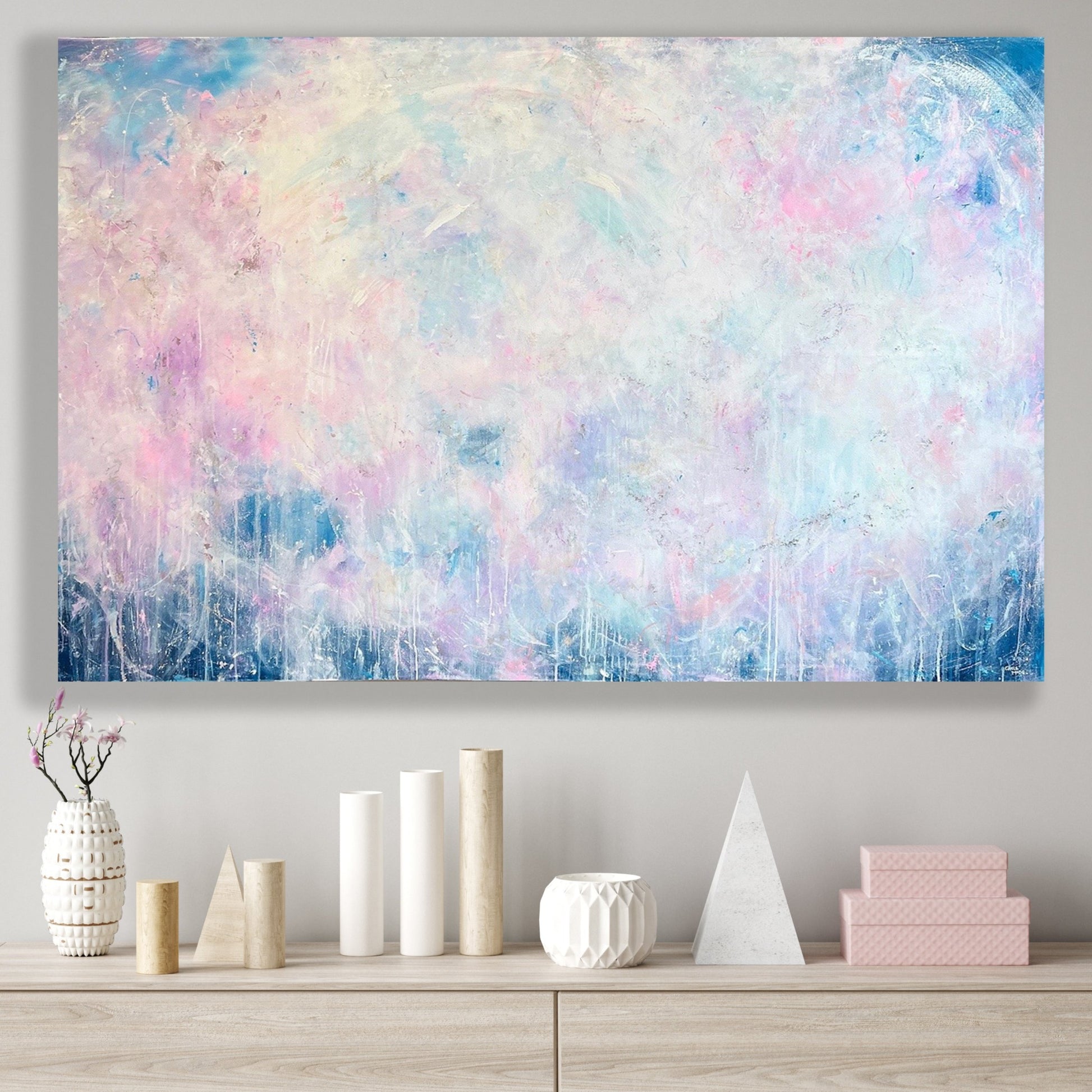Large Living Room Painting | Chels Made